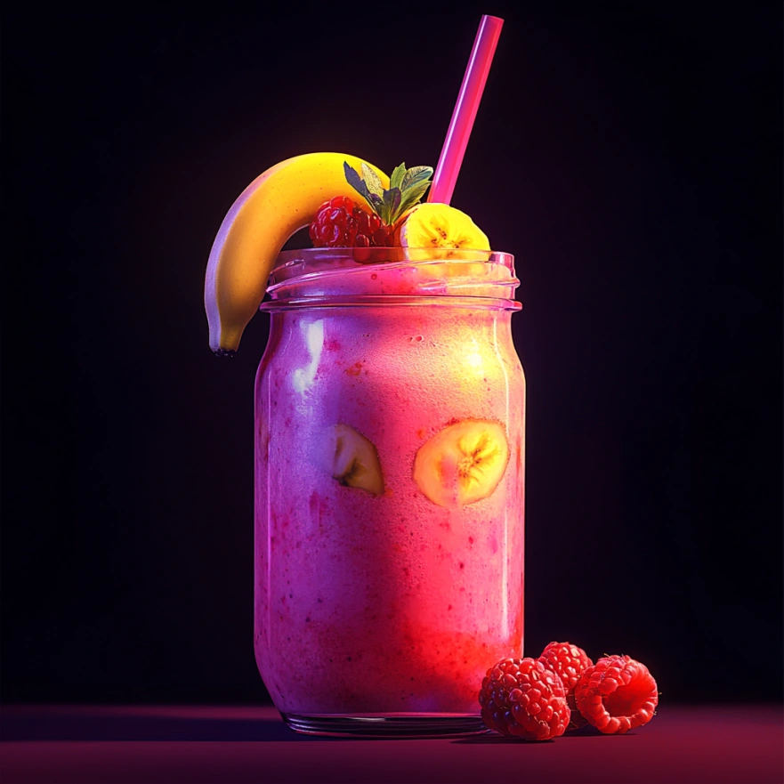 Смузі зі свіжих фруктів та ягід