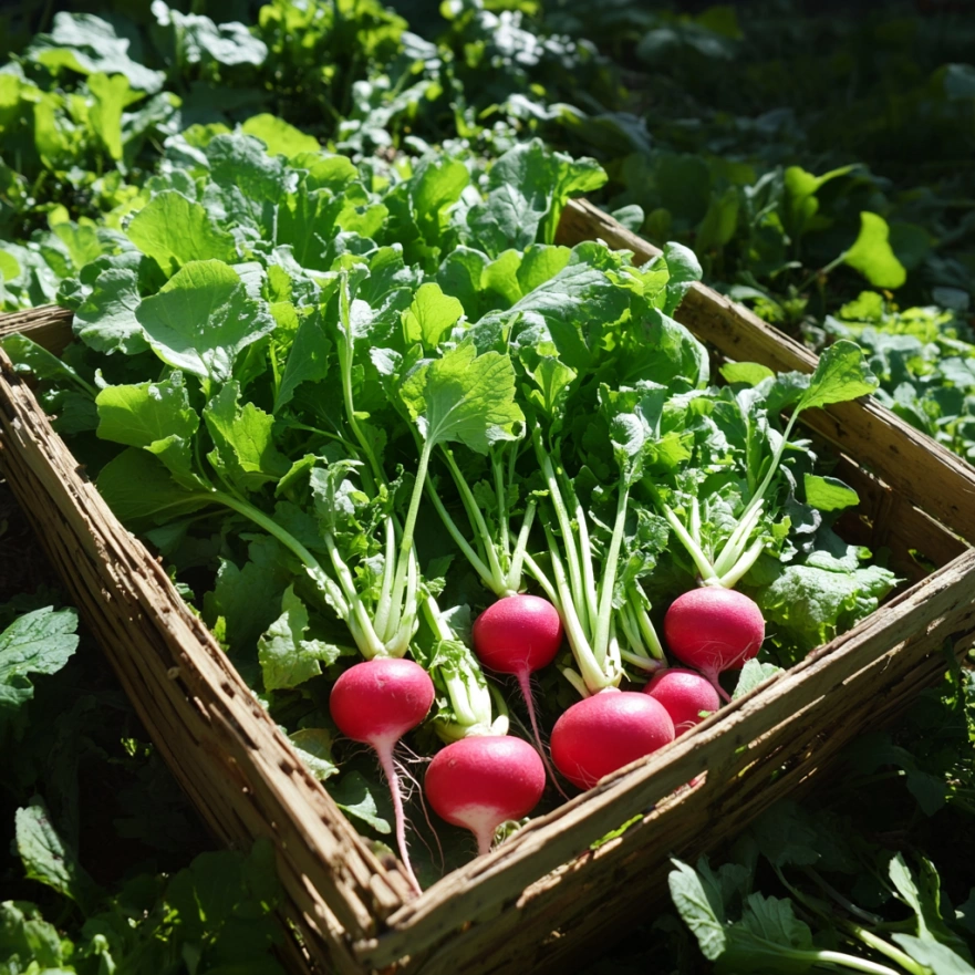Весняна редиска - джерело вітамінів і мінералів